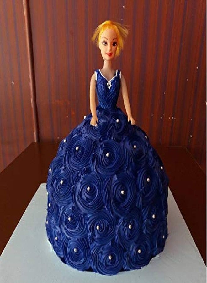 Kosh Cute Plastic Doll Topper for Cake, Cake Topper for Decorating Doll Cakes, Princess Cakes or Barbie Themed Cakes.Multi Design (Pack of 1) - Image 5